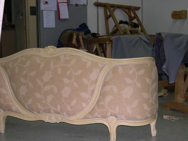 Tête de lit coeur, simple corbeille Style Louis XV